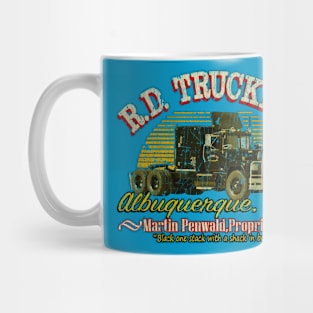 R.D. Trucking Custom // 70s Vintage Mug